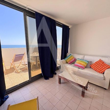 Studio Vue Mer Avec Pkg, Piscine, Tennis, Plage Direct Sete Bagian luar foto