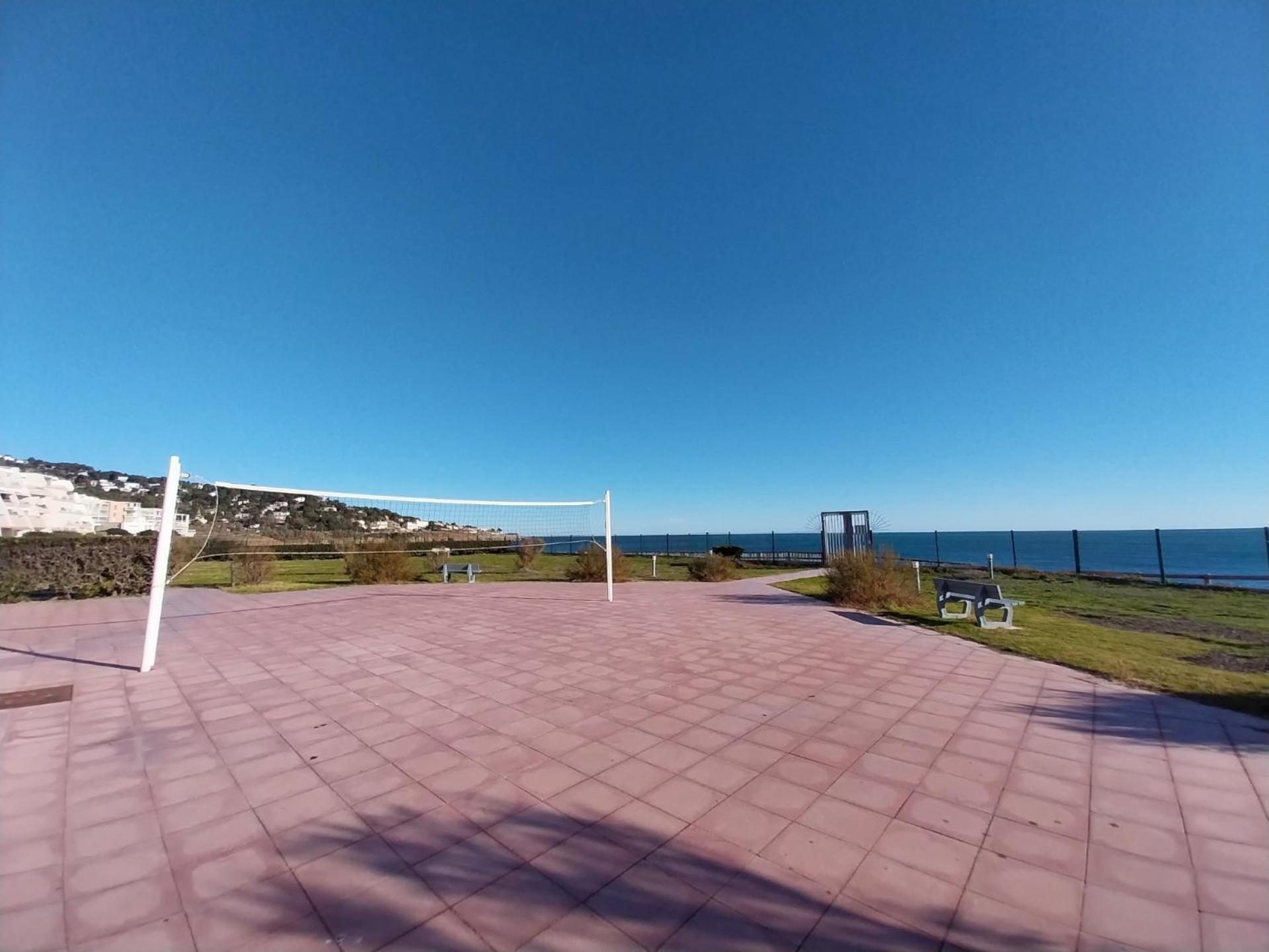 Studio Vue Mer Avec Pkg, Piscine, Tennis, Plage Direct Sete Bagian luar foto