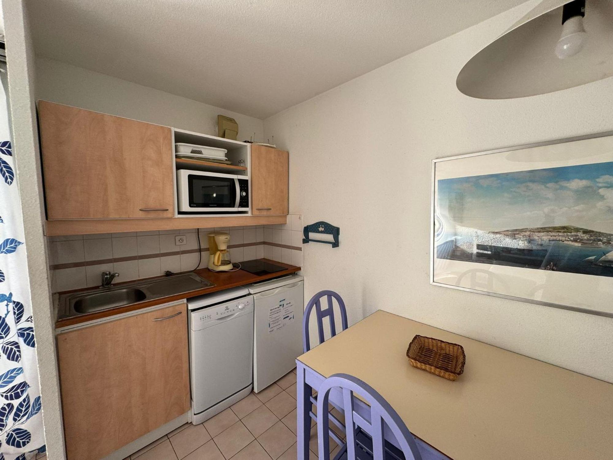 Studio Vue Mer Avec Pkg, Piscine, Tennis, Plage Direct Sete Bagian luar foto