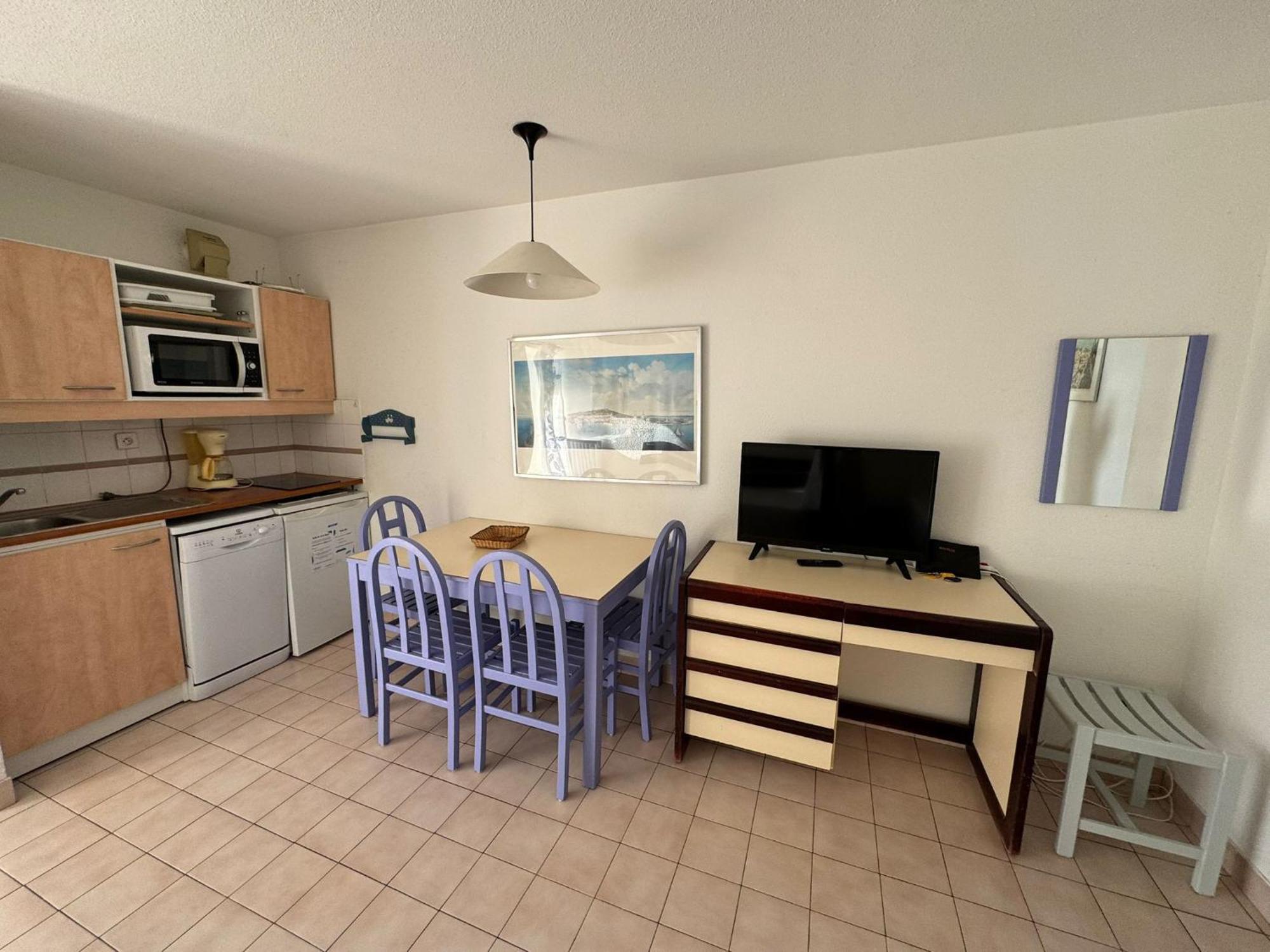 Studio Vue Mer Avec Pkg, Piscine, Tennis, Plage Direct Sete Bagian luar foto