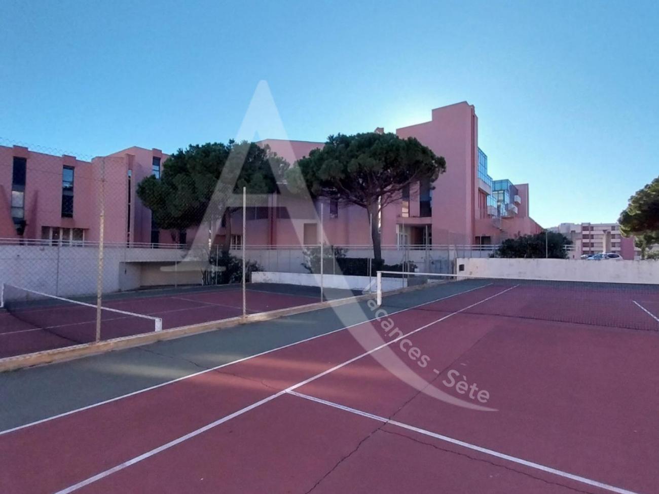 Studio Vue Mer Avec Pkg, Piscine, Tennis, Plage Direct Sete Bagian luar foto